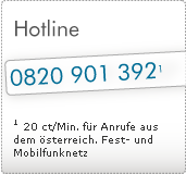 Hotline 0848 87 65 43